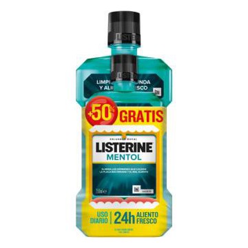 Listerine Mentol 500+250Ml.