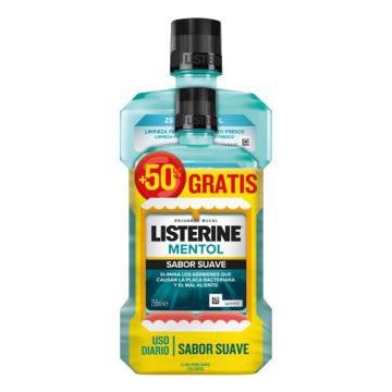 Listerine Mentol Suave...