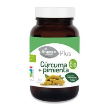 Curcuma Y Pimienta Bio 60Cap.
