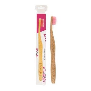 Cepillo Dental Bambu - Rosa