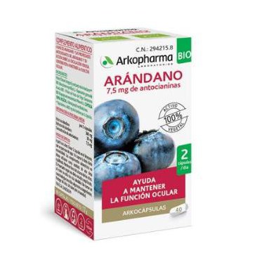 Arandanos 40Arkocapsulas. Bio