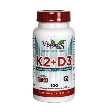 Vitamina K2+D3 100Perlas