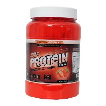 Proteinas Soja 100% Fresa 1Kg.