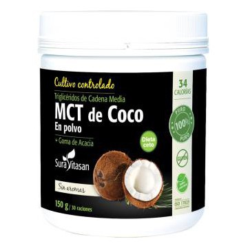 Mct De Coco Polvo 150Gr.