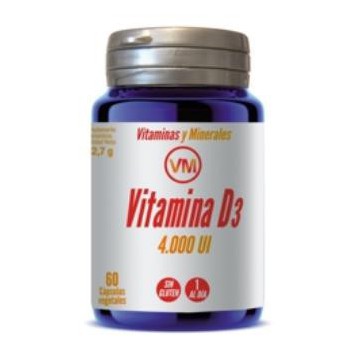 Vitamina D3 4000Ui 60Cap.
