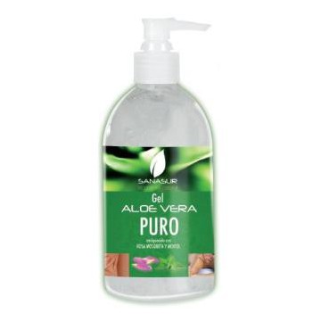 Gel Aloe Vera Con Rosa...
