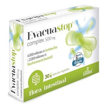 Evacuastop 500Mg. 30Cap.