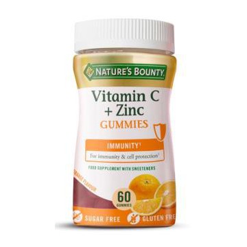Vitamina C + Zinc 60Gummies