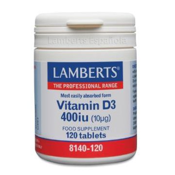 Vitamina D3 400Ui 120Comp.