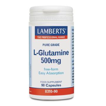 L-Glutamina 500 Mg. 90 Cap.