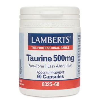 Taurina 500 Mg. 60 Cap.