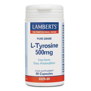 L-Tirosina 500 Mg. 60 Cap.