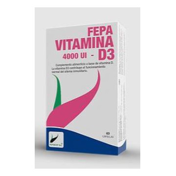 Fepa-Vitamina D3 4000Ui 60Cap.