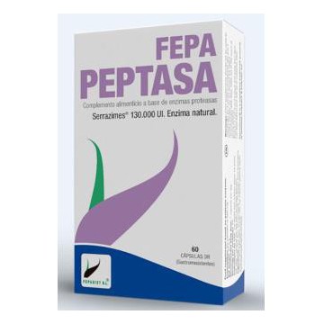 Fepa-Peptasa 130.000Ui 60Cap.