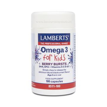 Omega 3 For Kids 100Cap.