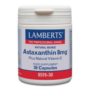 Astaxantina 8Mg. Con Vit. E...