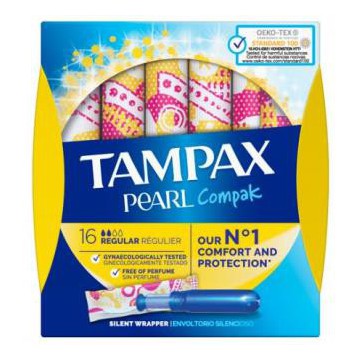 Tampax Compak Pearl Regular...