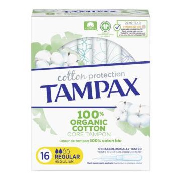 Tampax Natural Regular 16Ud.