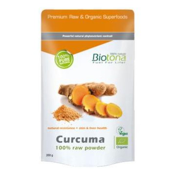 Curcuma Raw Powder 200Gr. Bio