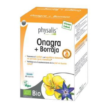 Onagra+Borraja 60Licaps. Bio