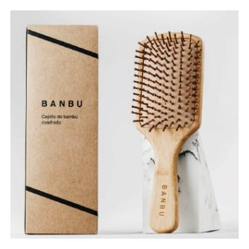 Banbu Cepillo De Bambu Y...