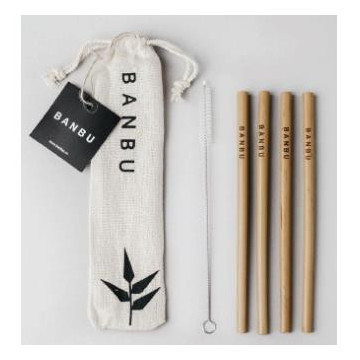 Banbu Set Pajitas De...