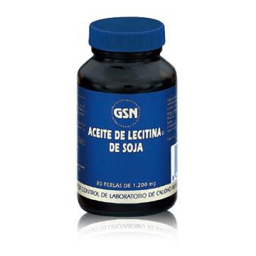 Lecitina Soja 1200Mg. 80Perlas