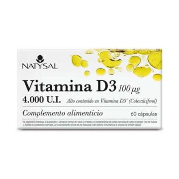 Vitamina D3 4000Ui 60Cap.