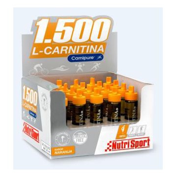 L Carnitina 1500 Naranja 20Amp