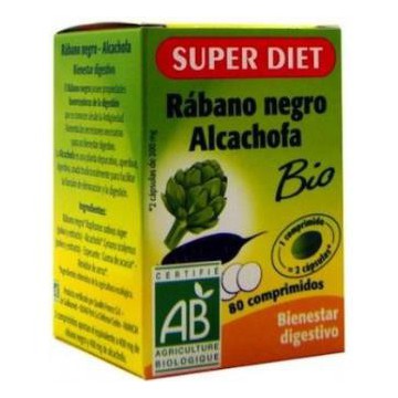 Rabano Negro+Alcachofa 80Comp.