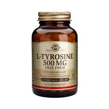 L-Tirosina 500Mg. 50Cap.