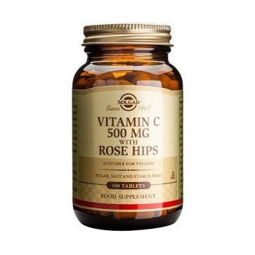 Vitamina C 500Mg Rose Hips...
