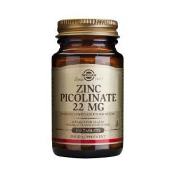 Zinc Picolinato 22Mg. 100Comp.