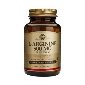 L-Arginina 500Mg. 50Vegicaps