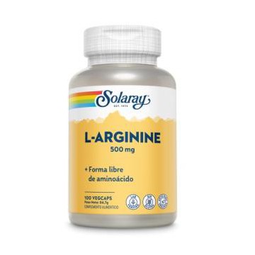 L-Arginine 500Mg. 100Cap.