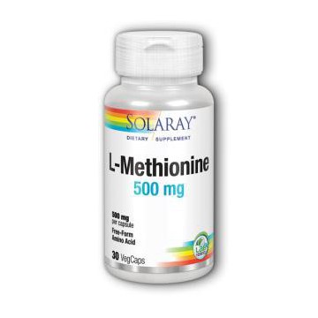 L-Methionine 500Mg. 30Cap.
