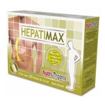 Nutriorgans Hepatimax 20Viales