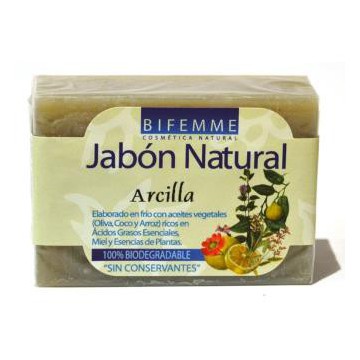 Jabon De Arcilla 100Gr Bifemme