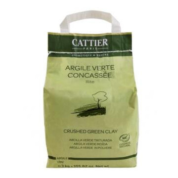 Arcilla Verde Triturada 3Kg.