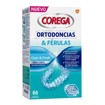 Corega Ortodoncias 66Tabs.