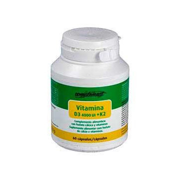 Vitamina D3 4000Ui + K2 60Cap.