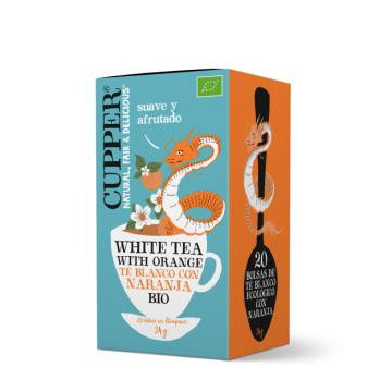 Te Blanco Con Naranja...