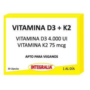 Vitamina D3+K2 30Cap. Vegan