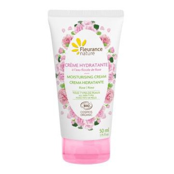 Crema Hidratante Con Rosa...