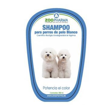 Champu Pelo Blanco Perros...