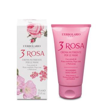 3 Rosas Crema Manos...